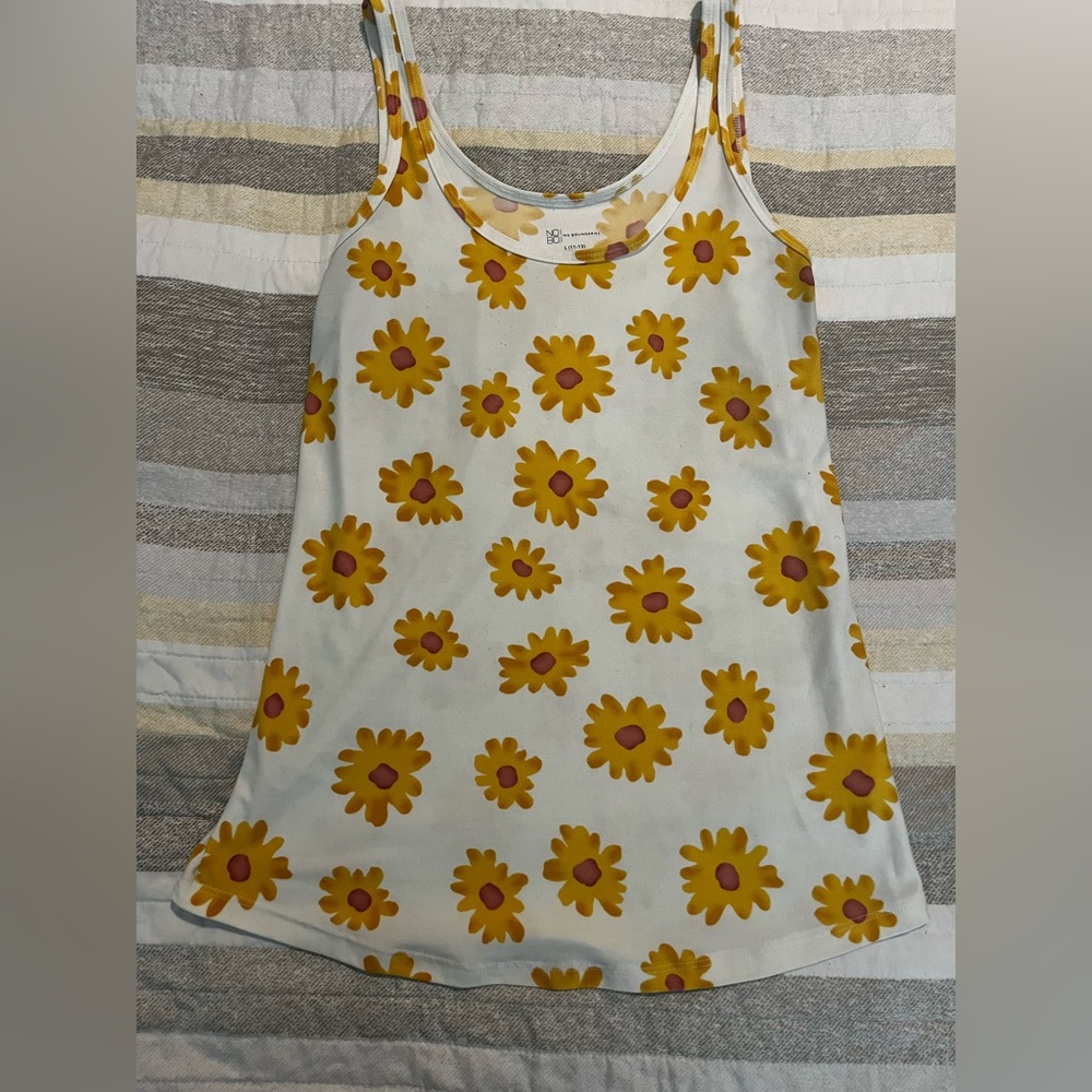 Cute Flower Tank